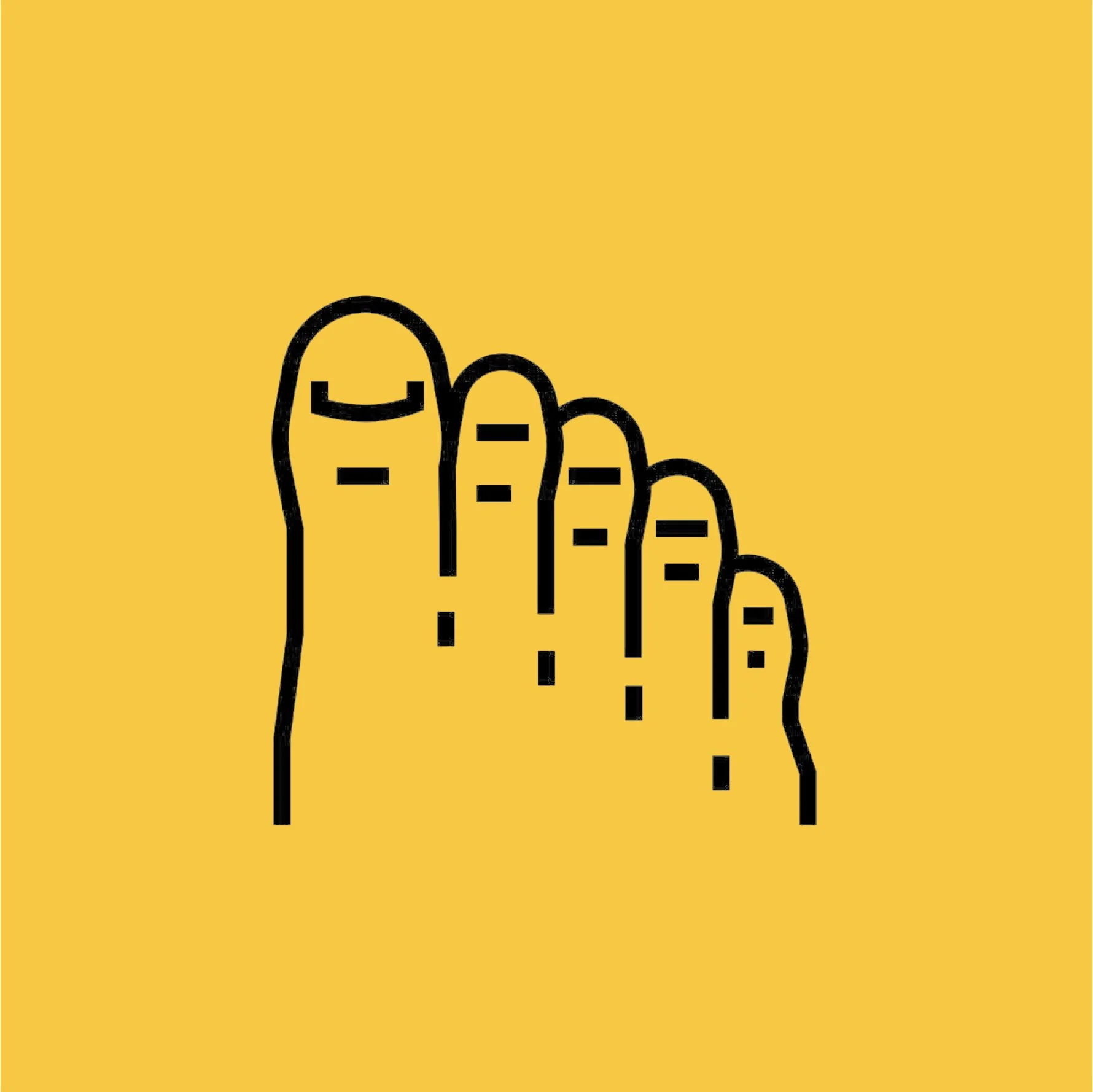 Icon of toenails