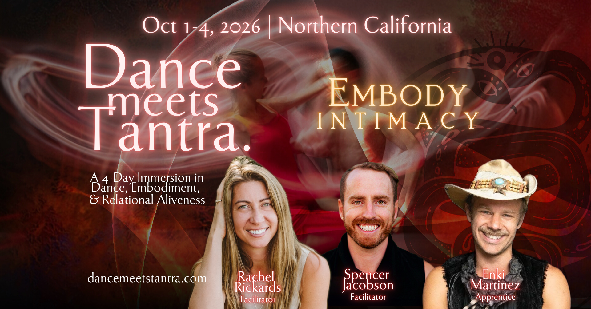 EMBODY INTIMACY - a 4-day Retreat