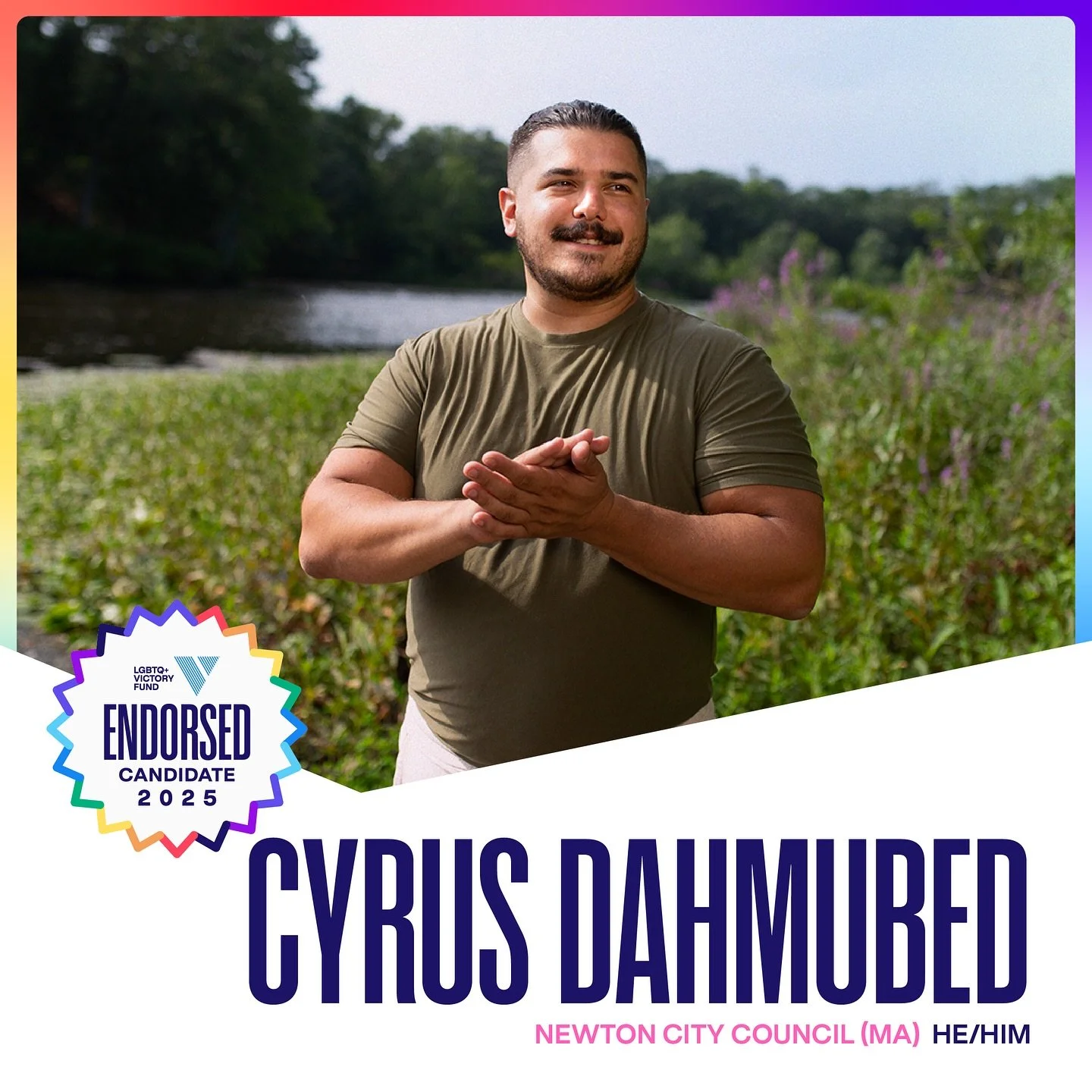 🏳️&zwj;⚧️🏳️&zwj;🌈 PROTECTING THOSE MOST AT RISK 🏳️&zwj;🌈🏳️&zwj;⚧️

I couldn&rsquo;t be prouder to have the endorsement of the LGBTQ+ Victory Fund! At this moment when the safety and wellbeing of queer people, and trans people in particular, is 