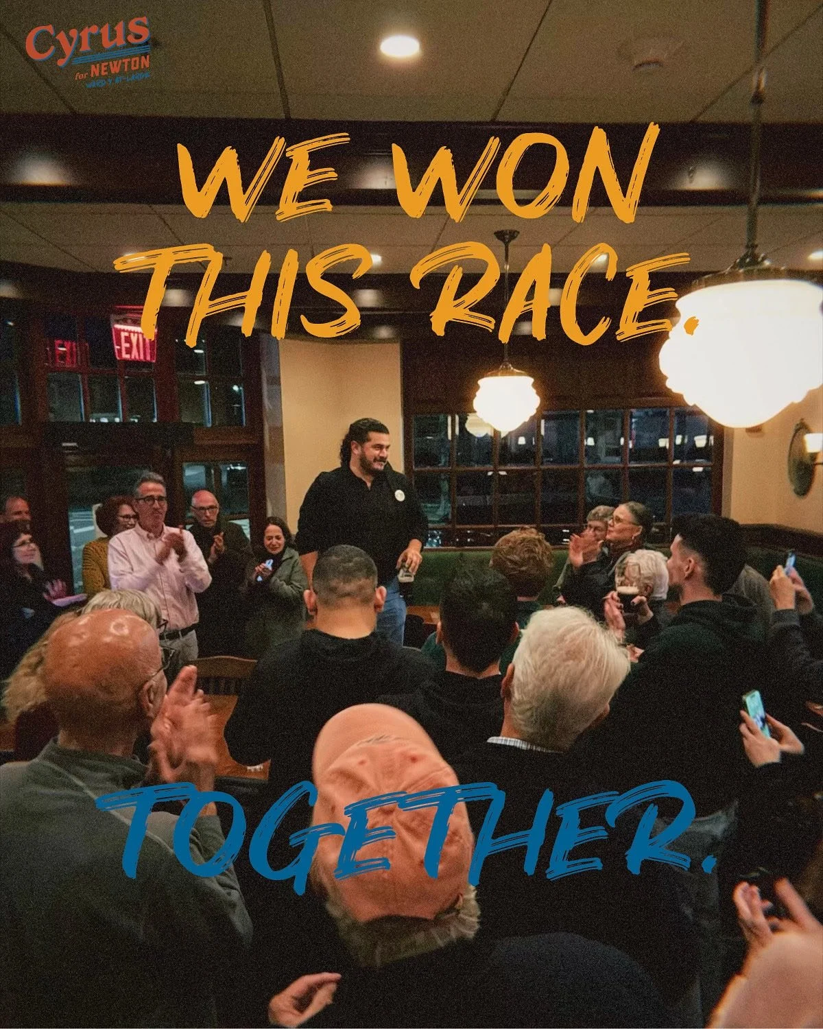 🏃🏽&zwj;♂️🏁WE RISKED HEARTBREAK AND WE WON THIS RACE 🏁🏃🏽&zwj;♂️

It&rsquo;s been a full day and it still hasn&rsquo;t really sunk in that, thanks to all of you, your hard work, and your dedication, we won this race yesterday! I&rsquo;m so proud 