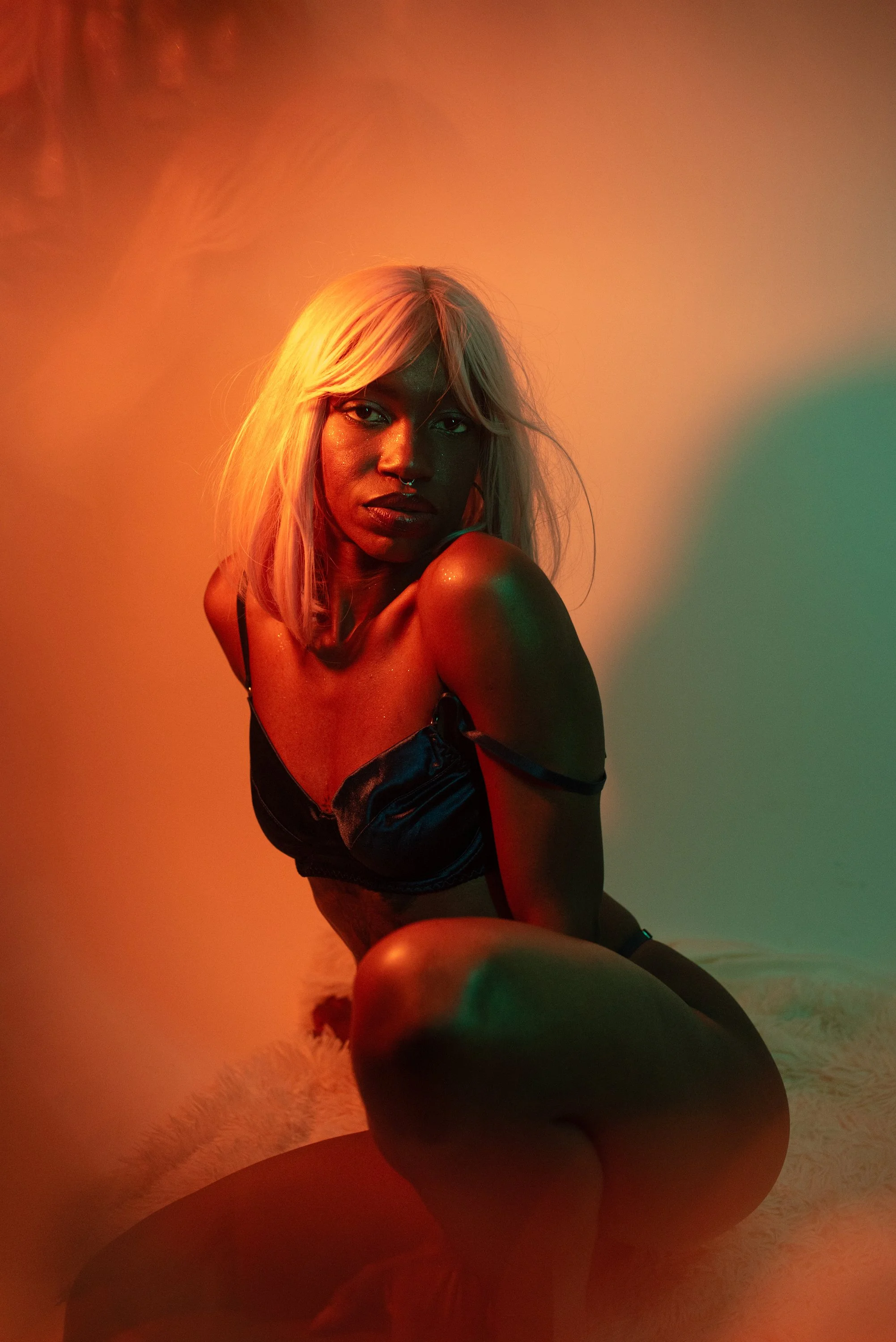 neon session with Djau