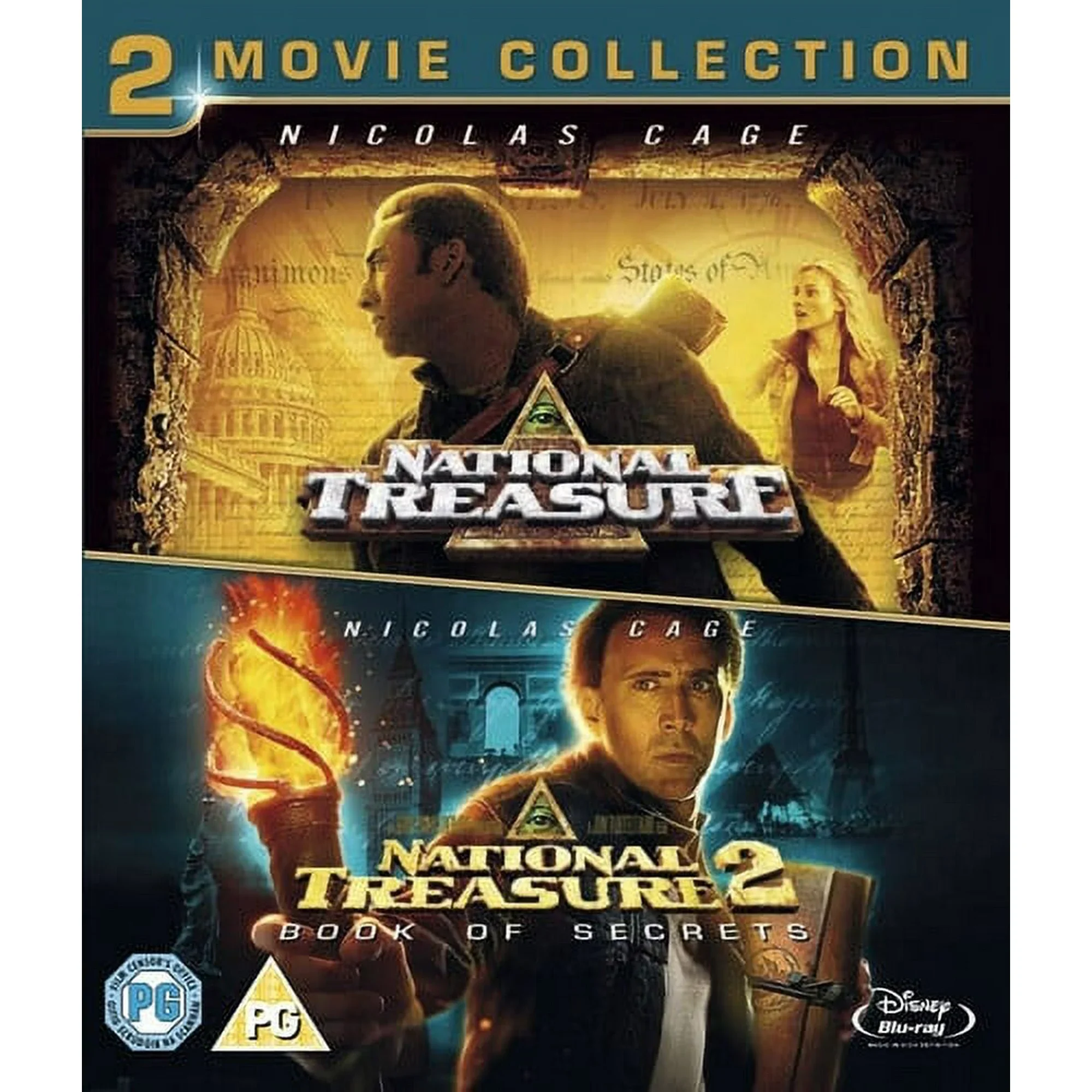 (21) National Treasure Dvd's
