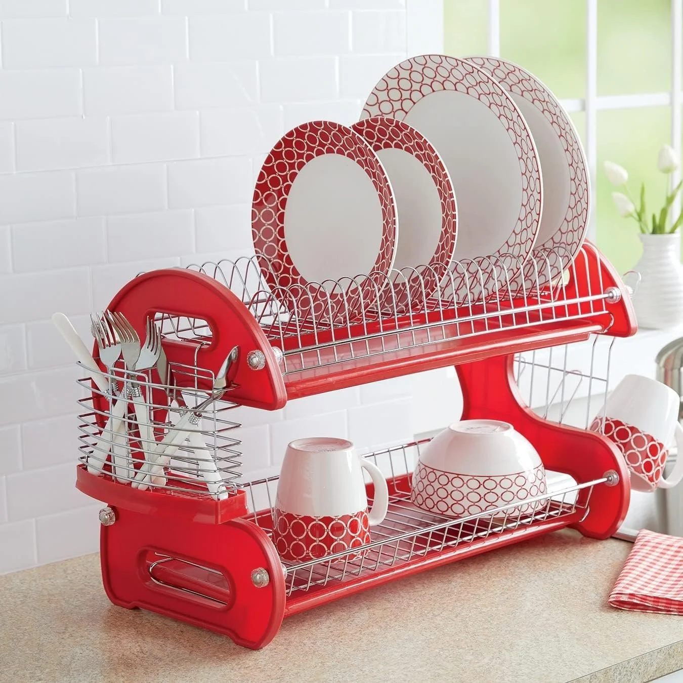 (37) Dish Drying Rack