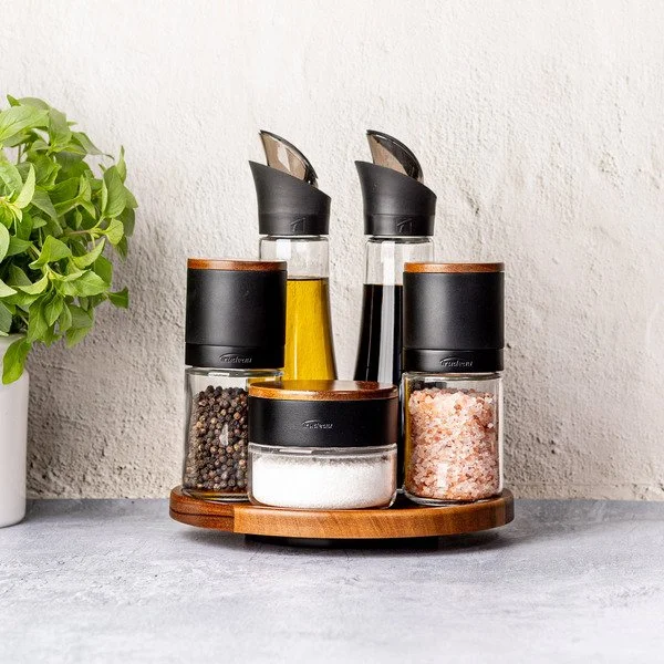 (44) Lazy Susan Seasoning Station