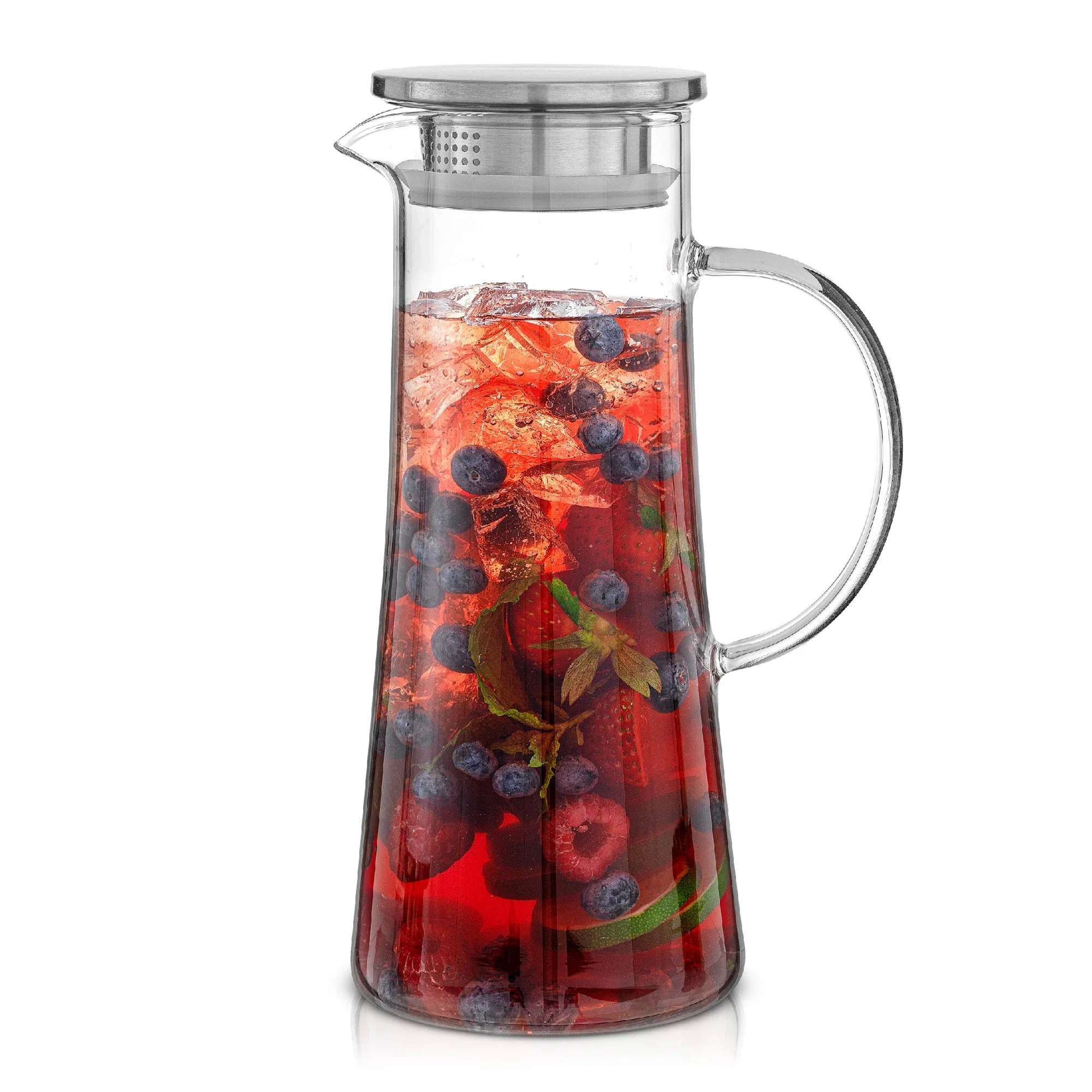 (83) Glass Pitcher