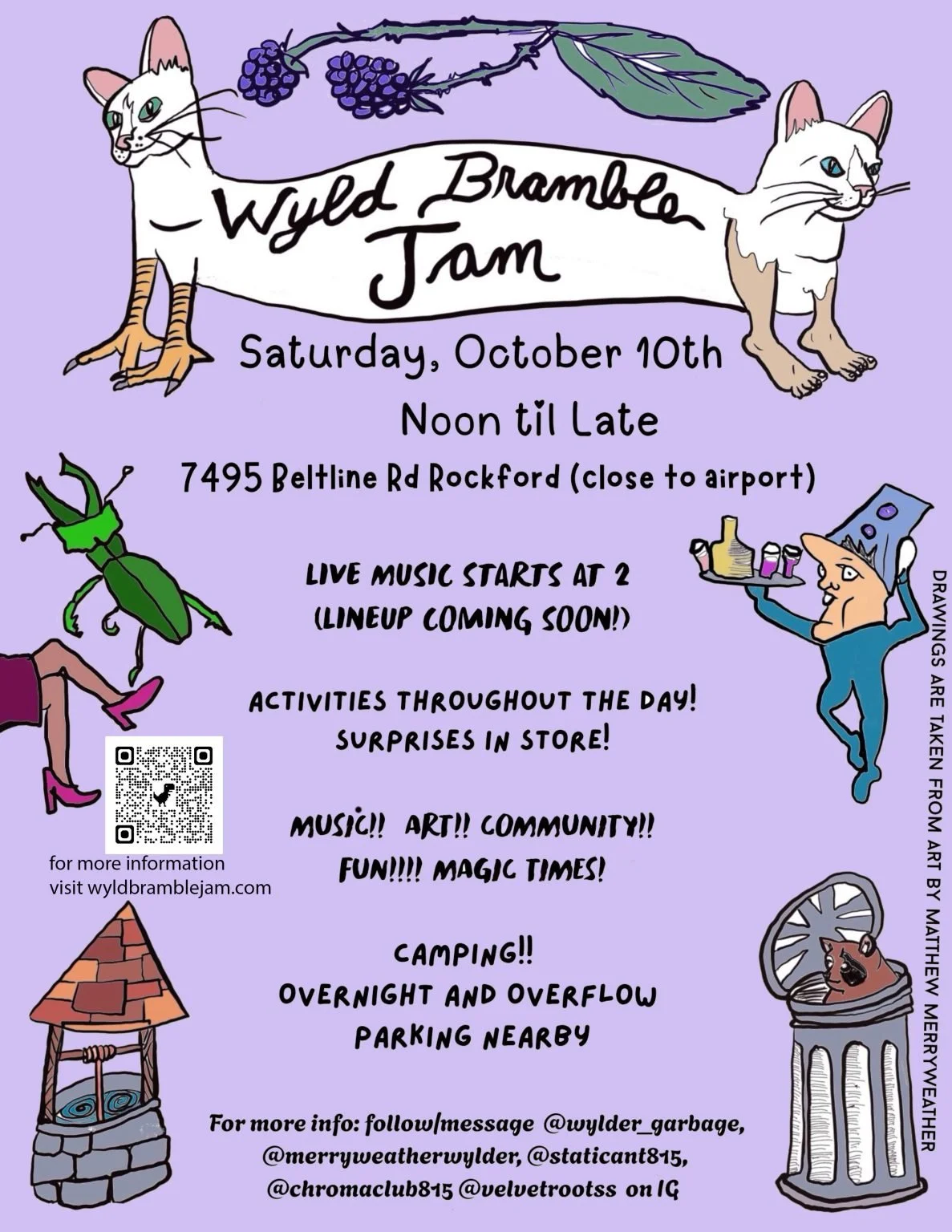 MOLLY O’MALLEY + BIITCHSEAT @ WYLDBRAMBLE JAM - ROCKFORD, IL 