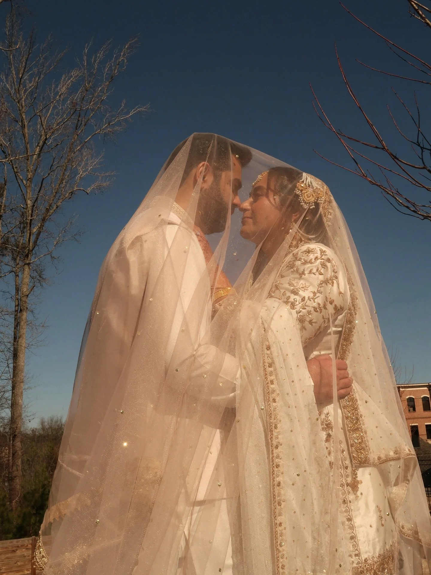 Under the veil, it&rsquo;s just them &mdash; the noise fades, the timeline pauses, and the moment finally feels real.

At Memorie &amp; Co, these are the moments we work for. The quiet in-between seconds that couples remember forever.

Honored to hel