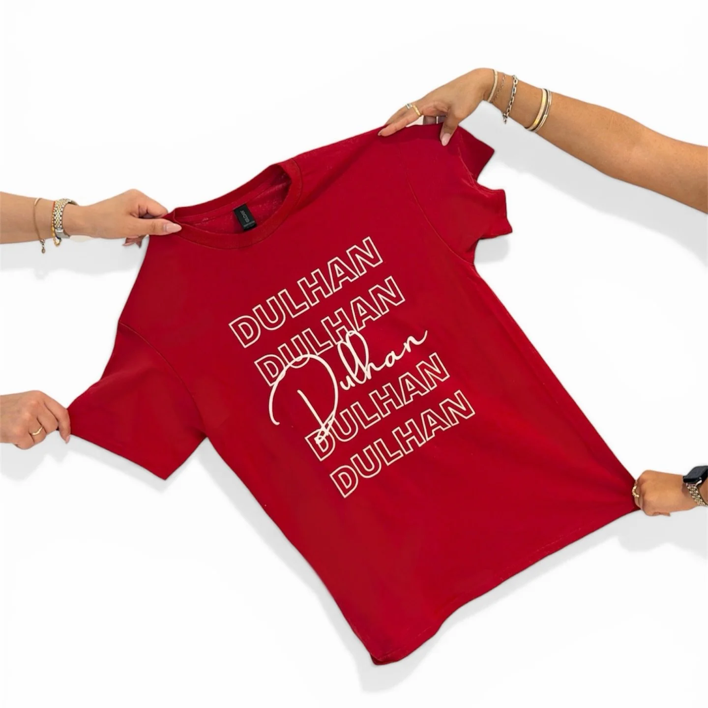 🚨 This is NOT a joke! 🚨 The Dulhan Tee is officially $15 🤍

If you&rsquo;re a bride, bridesmaid, or just in your dulhan era&hellip; this is your sign. ✨✨✨

Limited stock &rarr; don&rsquo;t say we didn&rsquo;t warn you 👀

Shop now: link in bio 🛍️