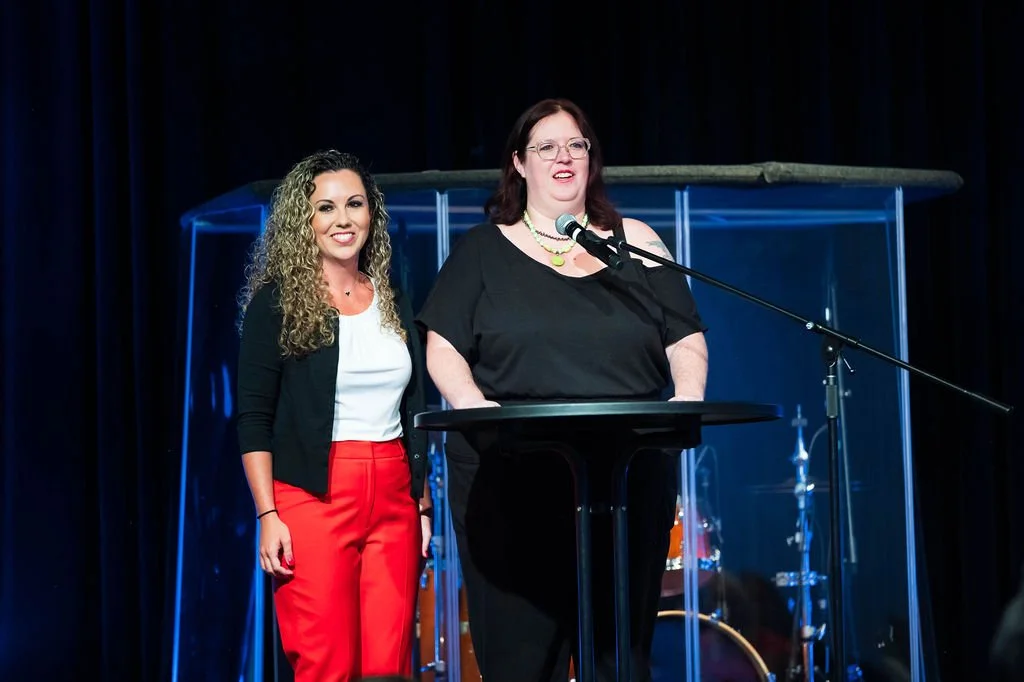Christina Hollerbach and Kim Walker presenting for.jpg