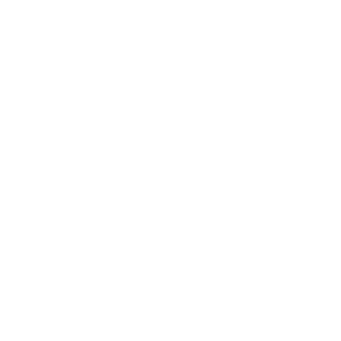 White heart with an electrocardiogram line running through it on a black background.