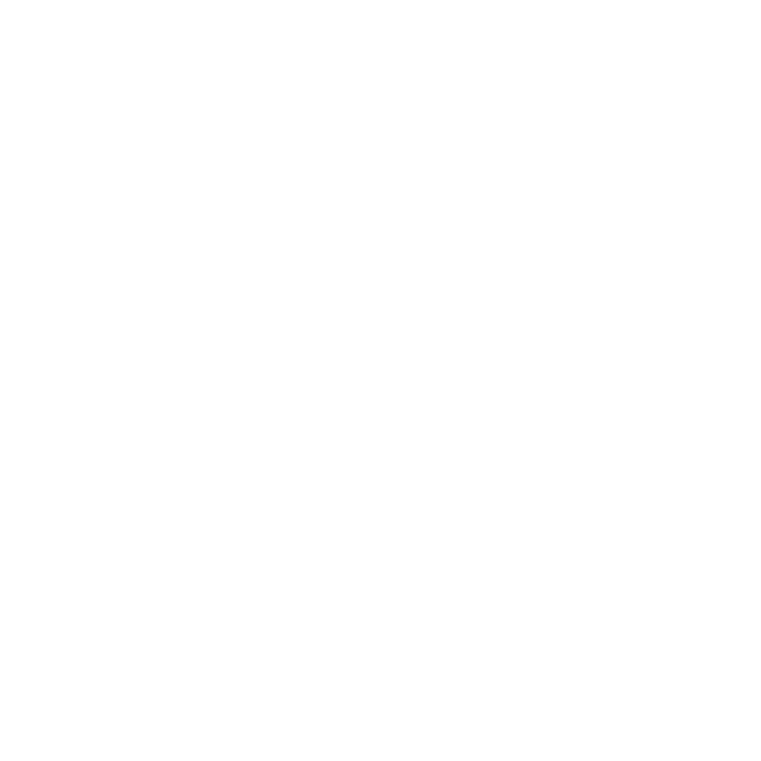 White umbrella icon on a black background.