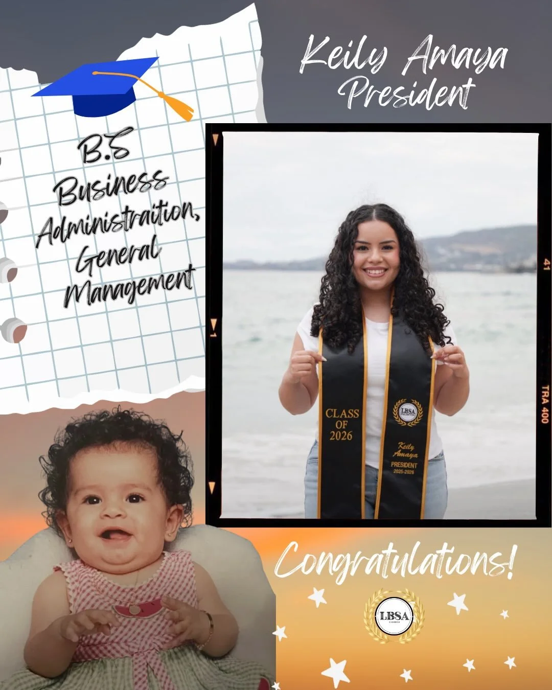 Congratulations to our President, Keily!⭐️

Swipe to read what she has to say about being apart of LBSA and see her favorite memories from being on executive board!💐