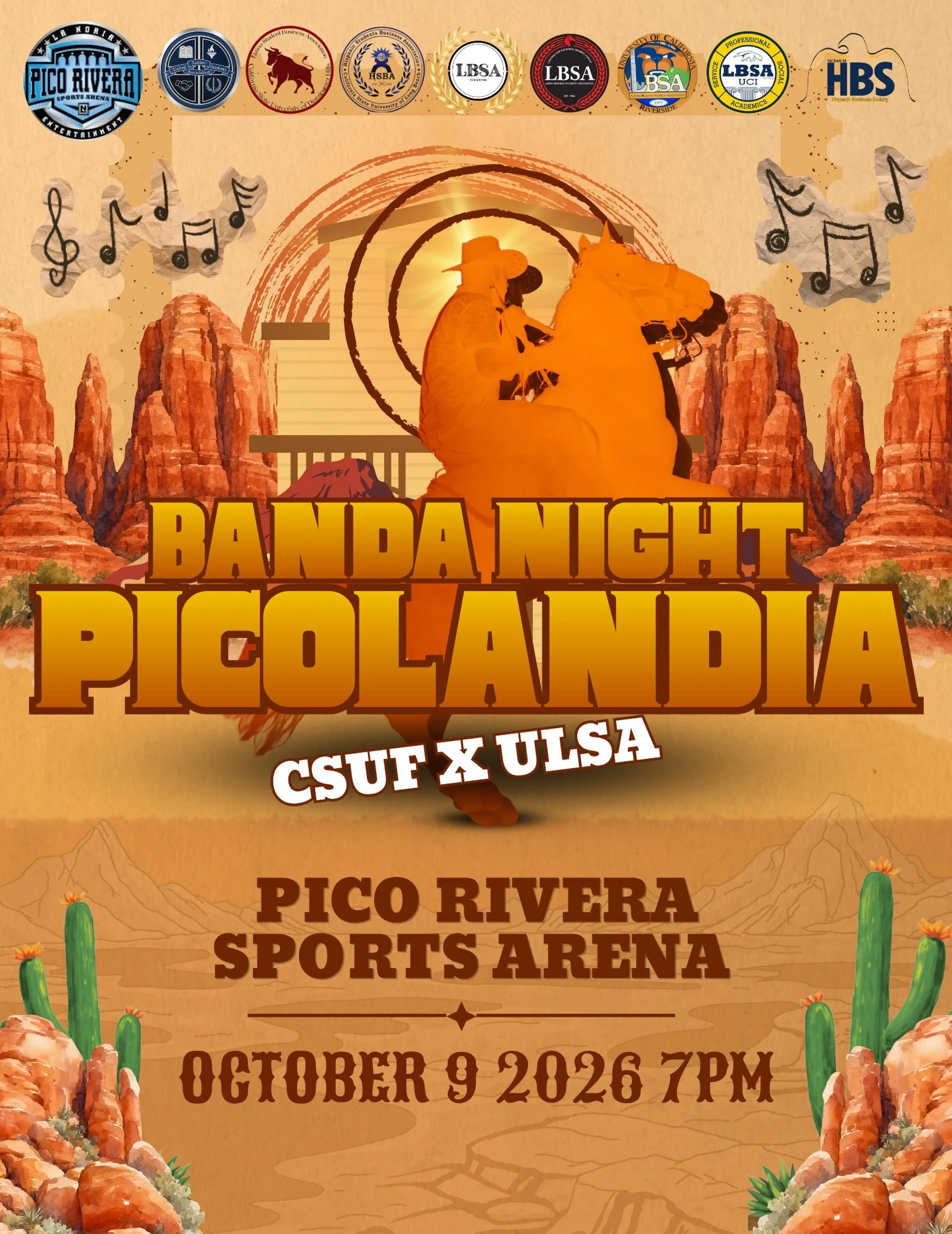It&rsquo;s time&hellip; to break in those botas&hellip;👀🎺

&hellip;Because BANDA NIGHT AT PICOLANDIA IS BACK! 🤩🎶

We will be doing a huge collaboration with the following sister chapters and ULSA:
@unitedlatinostudents 
@lsbacsudh 
@hsbacsulb 
@l