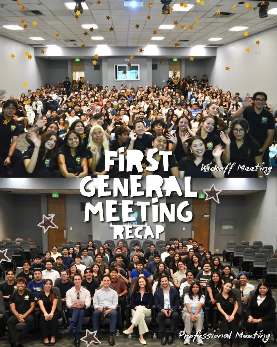 A recap of some LBSA firsts! 💛✨

Our first general meeting 🤝 our first Corporate Panel 💼 and the start of an exciting semester with our familia!

Thank you to everyone who showed up, connected with us, and made these first meetings ones to remembe
