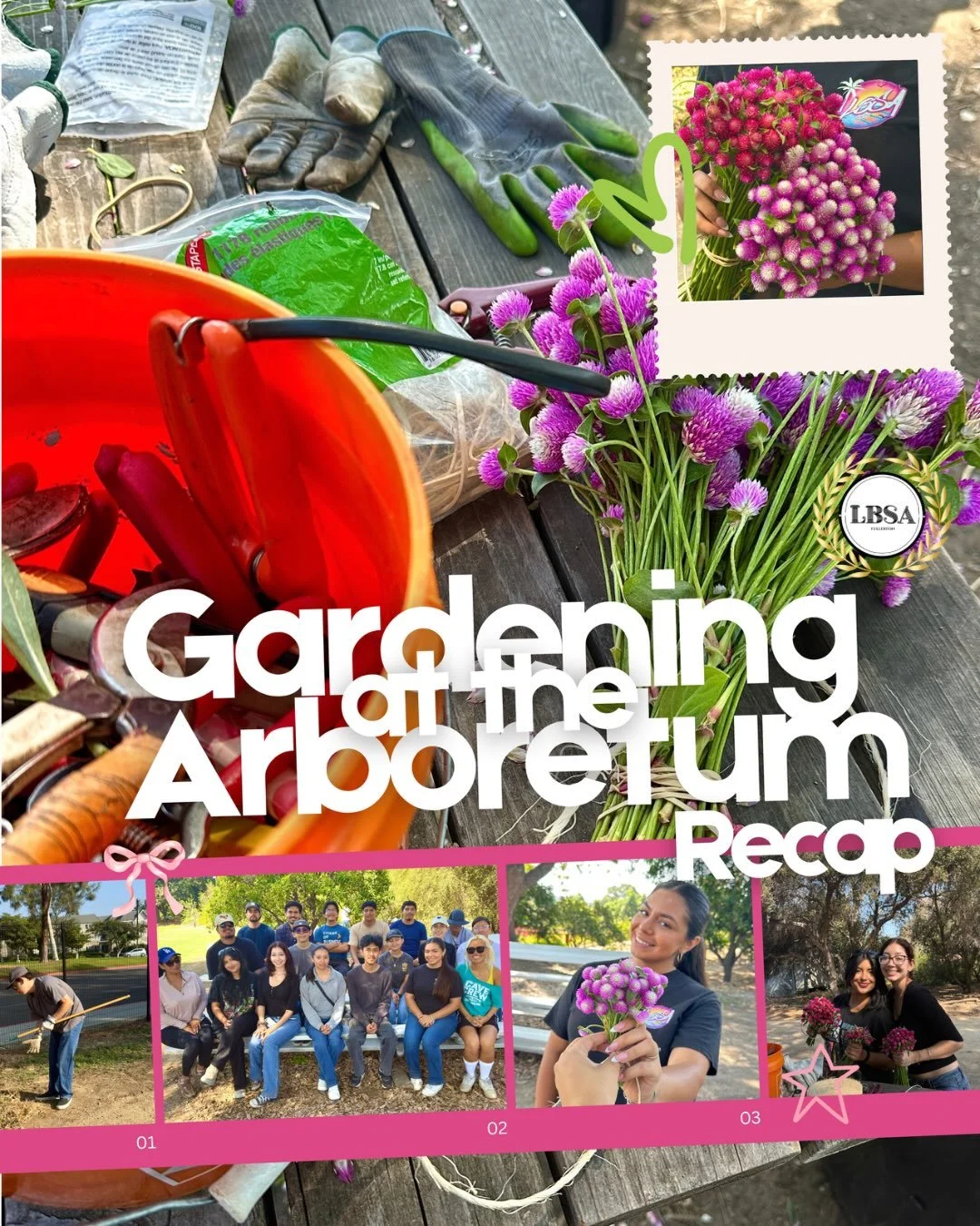 Thank you to everyone who came out and helped us give back to our community at the Arboretum! 🌱💚 We spent the day weed picking, making flower bouquets, and enjoying some time outdoors together. 🌿💐☘️🌷🍃

We are so grateful for everyone who showed