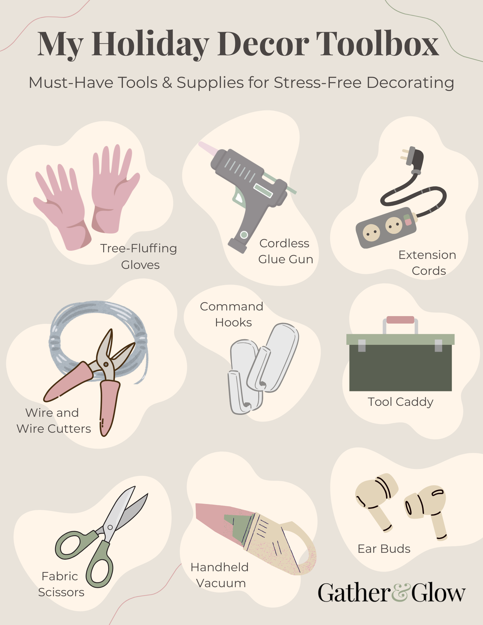My Holiday Decor Toolbox: Must-Have Tools &amp; Supplies for Stress-Free Decorating