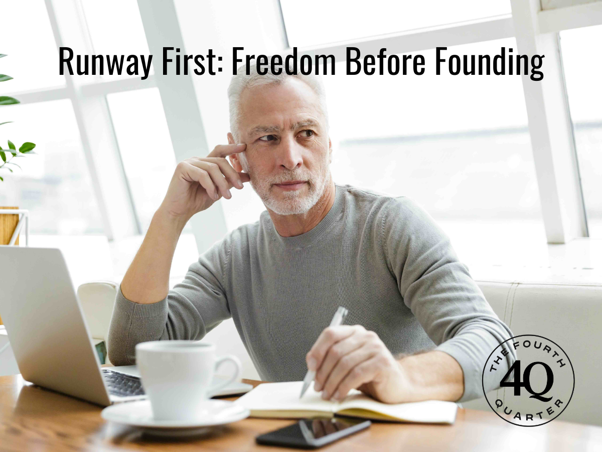 Runway First: Freedom Before Founding