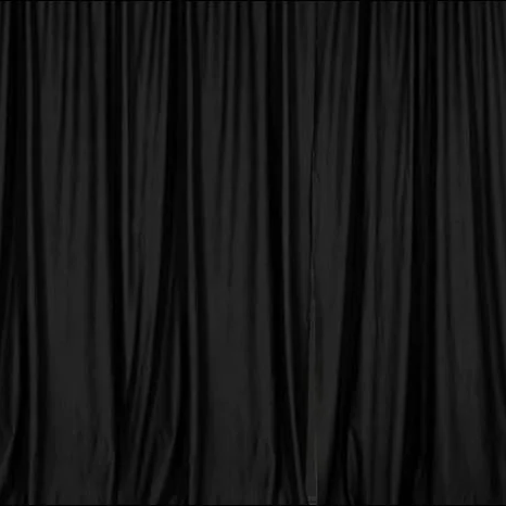 Solid Black -   Available in other colors upon special request to match your event theme.