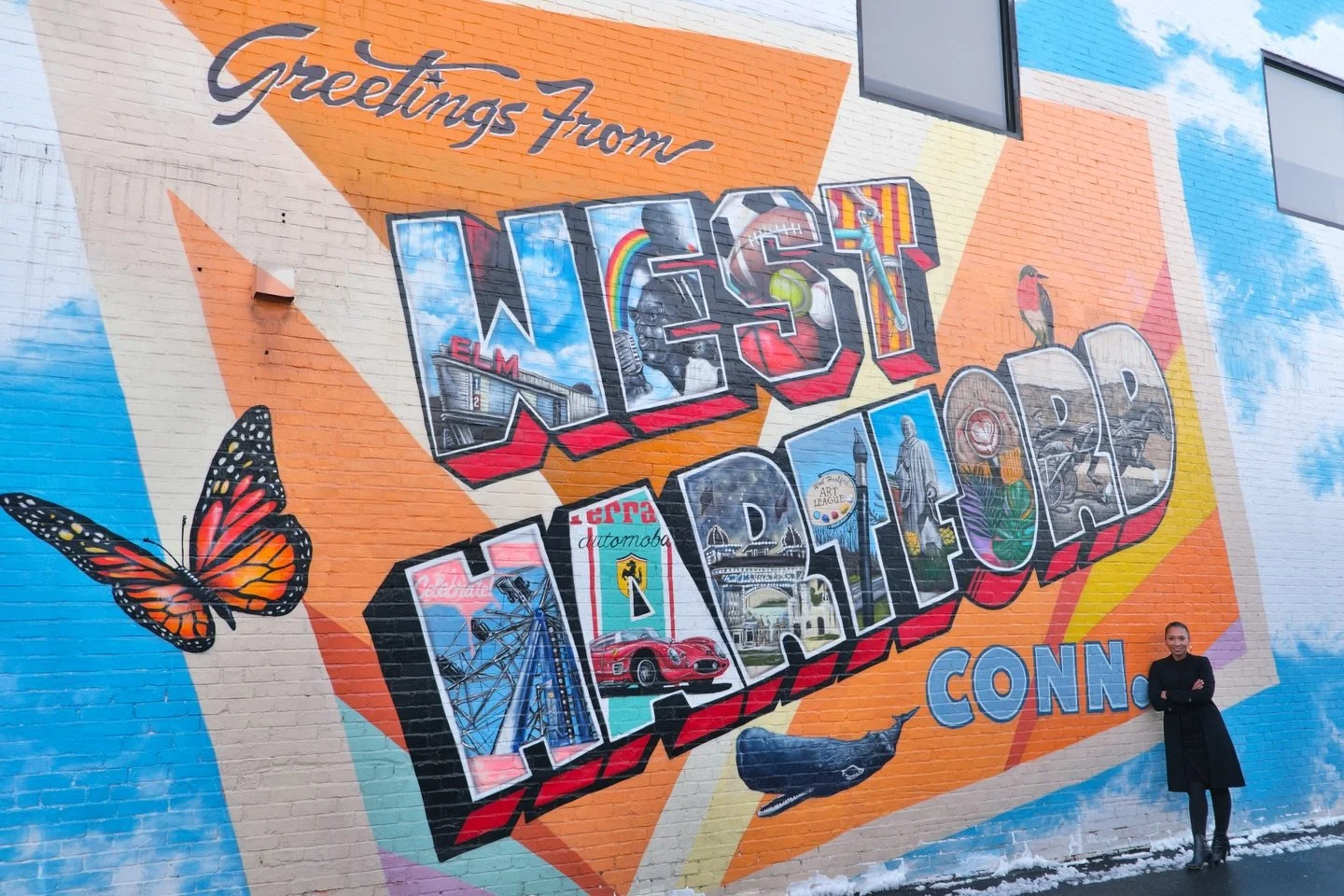 ✨ Greetings from West Hartford! ✨

This mural says it all &mdash; our town is bold, creative, and resilient. Even in challenging moments, West Hartford residents continue to show up, stay engaged, and move forward together.

🏛️ Here&rsquo;s what&rsq