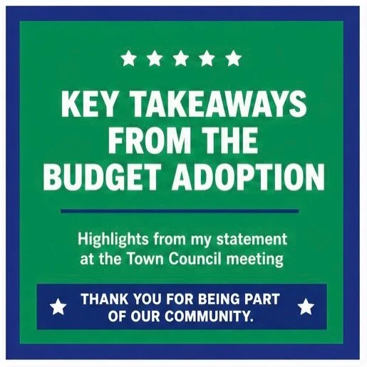 If you missed the West Hartford Town Council Budget Adoption Meeting on @whctv5, here are some key takeaways from my comments on the budget. 

Strong communities don&rsquo;t happen by accident. It is shaped by the choices we make together.

Our Town&