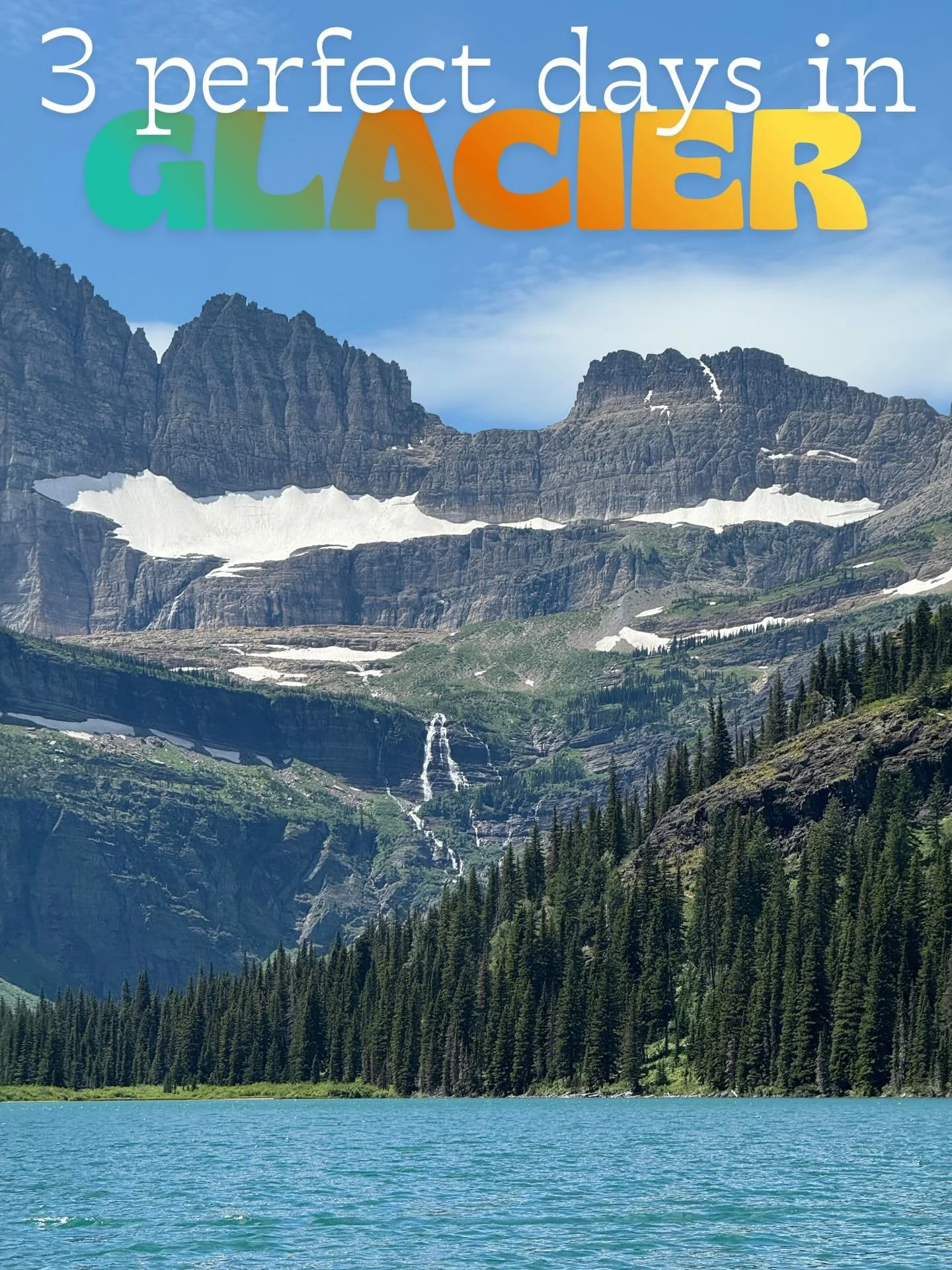 Glacier will always have my heart. Have a few days to squeeze some things into? Here is a synopsis of our quick stop in Montana before we left for Banff. Can be modified to your activity level. As long as you don&rsquo;t mind some driving and hiking;