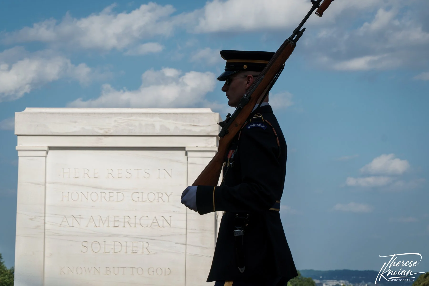 Changing of the guard at Arlington National Cemetery
