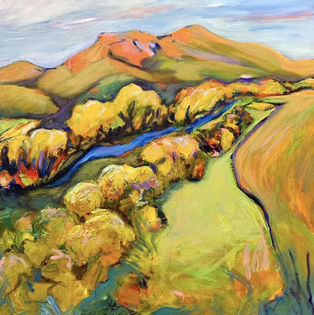 "When Cottonwoods Turn Gold" SOLD