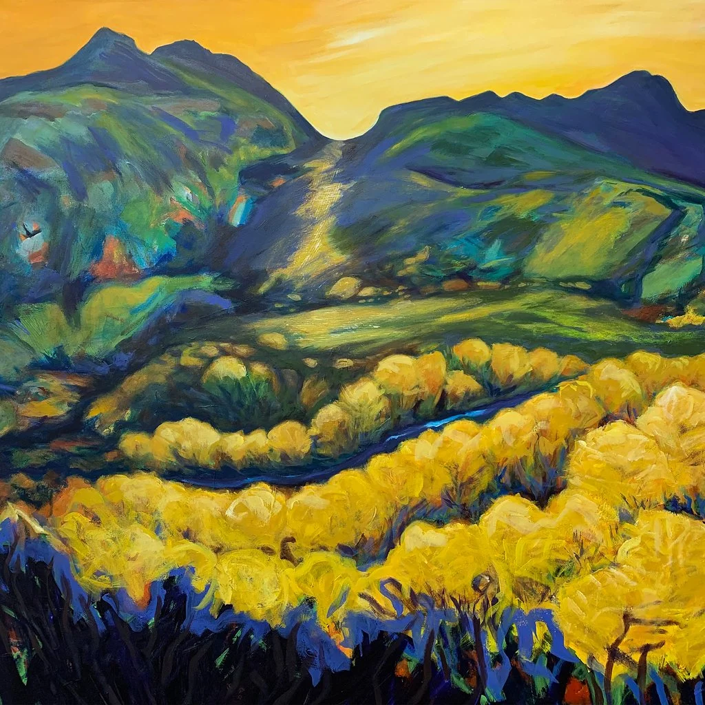 "Dreams of Golden Skies" SOLD