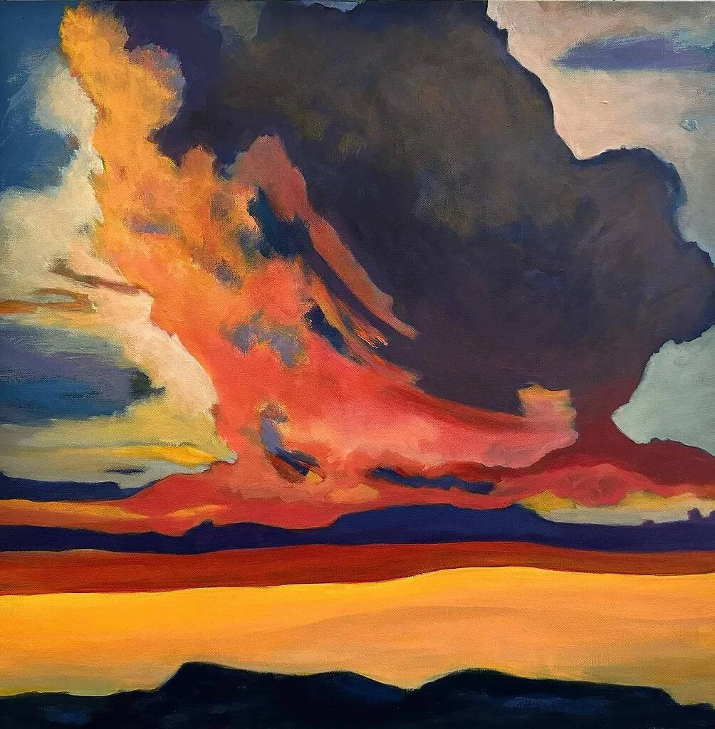 "Tucson Monsoon Sunset" SOLD