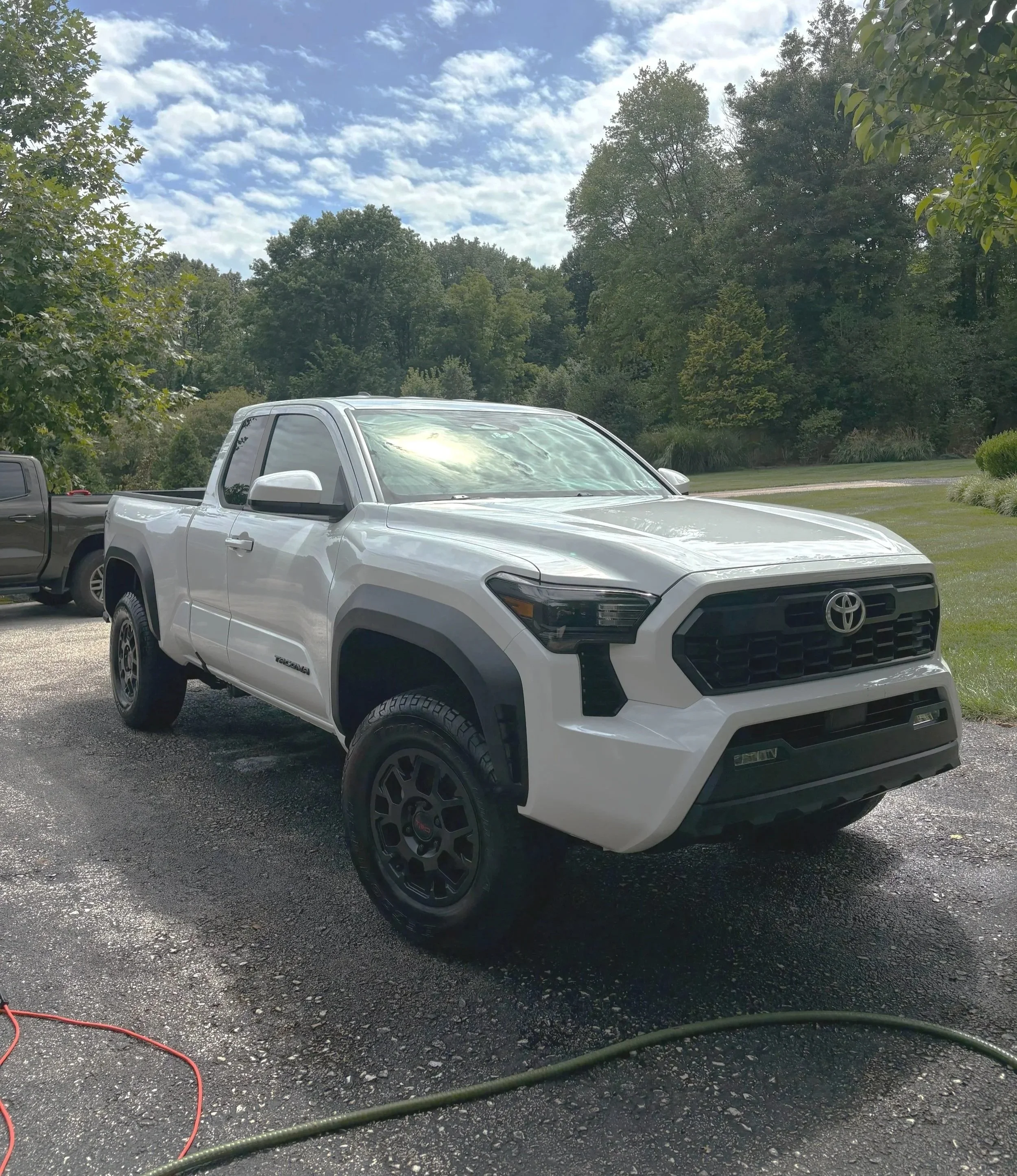 A Toyota Tacoma exterior detail by  Spring Ford Auto Detailing