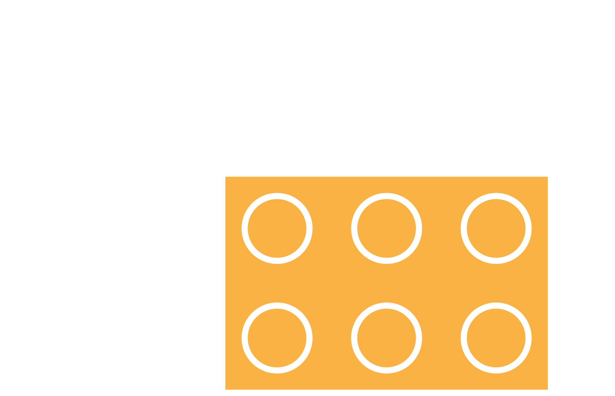 A graphic representation of a pill blister pack divided into black and orange sections with the words "PILL WEEK" on the black section.