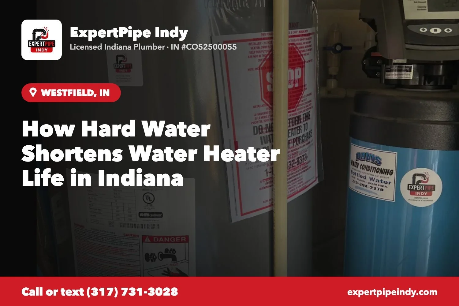 How Hard Water Shortens Water Heater Life in Indiana