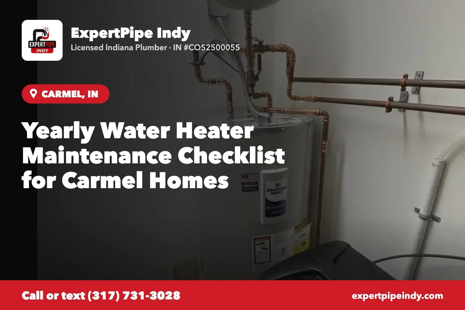 Yearly Water Heater Maintenance Checklist for Carmel Homes