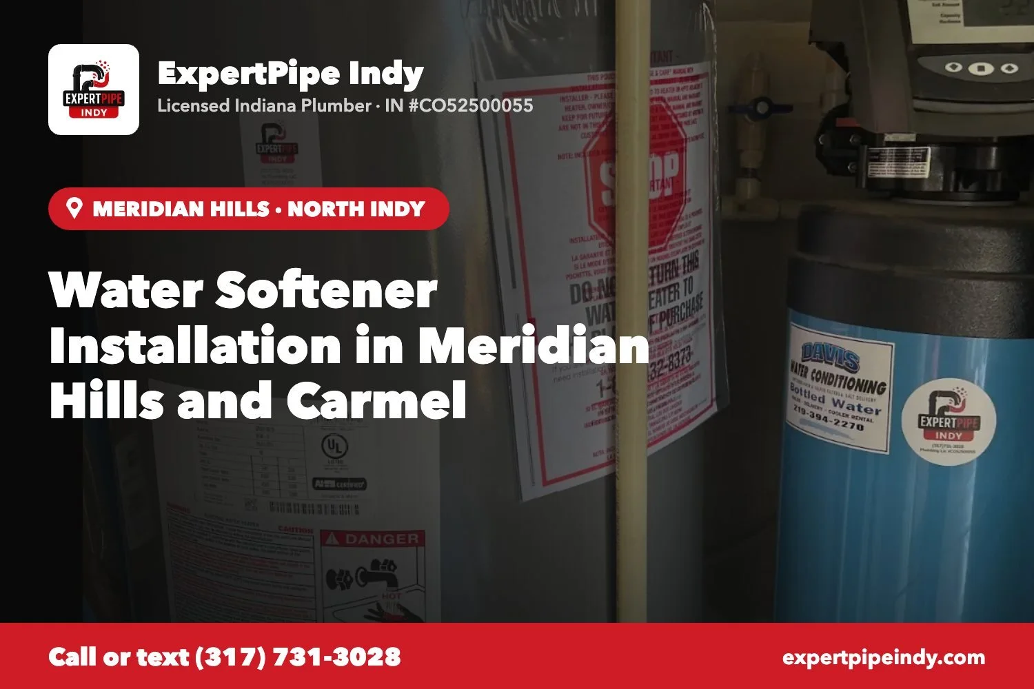 Water Softener Installation in Meridian Hills and Carmel
