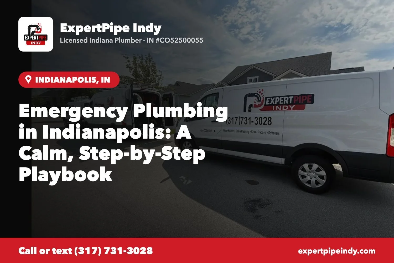 Emergency Plumbing in Indianapolis: A Calm, Step-by-Step Playbook