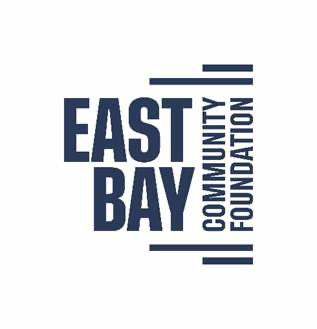 Logo for East Bay Community Foundation with bold text and lines