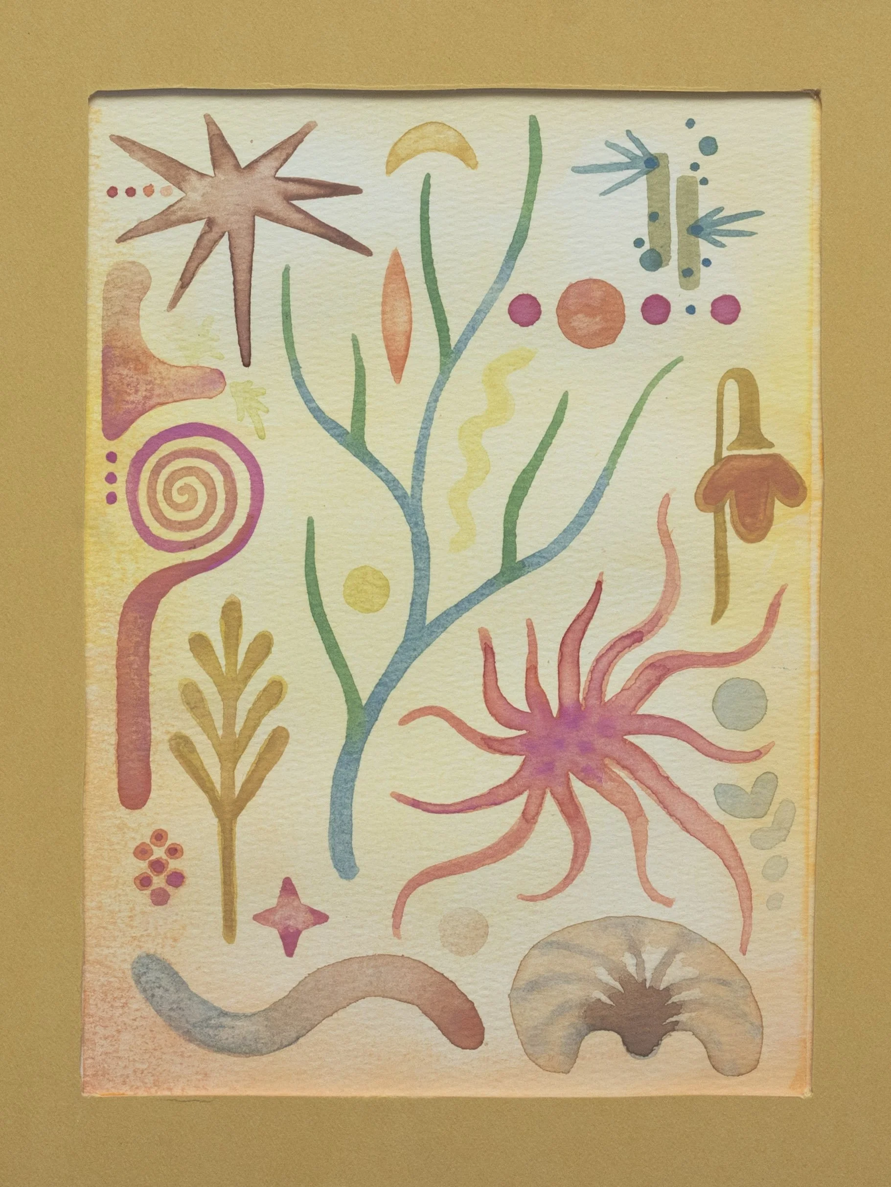 alien artifacts -
watercolor