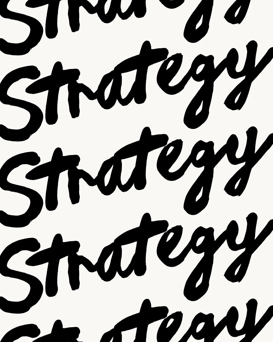 Strategyyyyy&hellip; I hate to hear it. Because to the untrained brain it&rsquo;s a big scary word and we don&rsquo;t truly know what it means.. and honestly I think some &lsquo;experts&rsquo; use it to take advantage of small businesses.

Strategy d