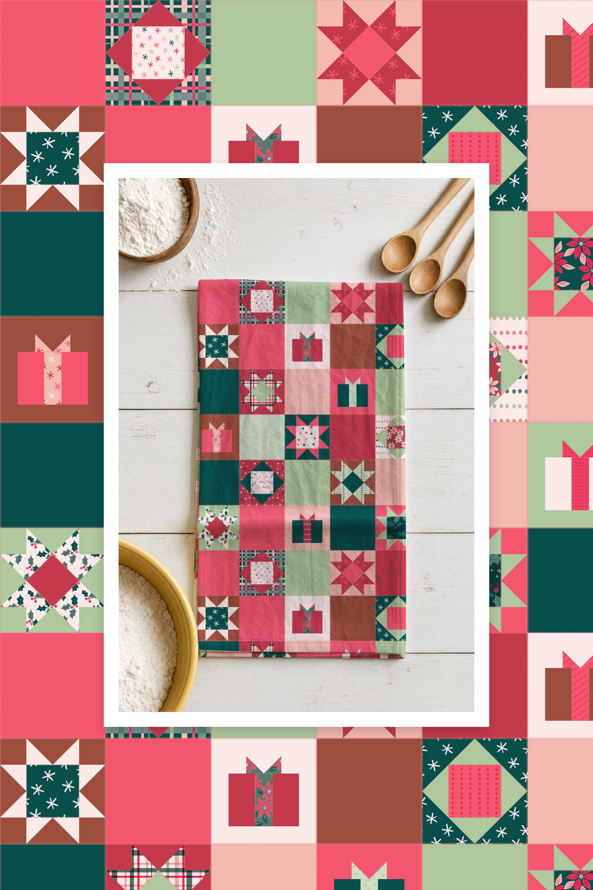 Cheery Christmas Patchwork test-tea-towel-_folded_-pinterest-pin.png