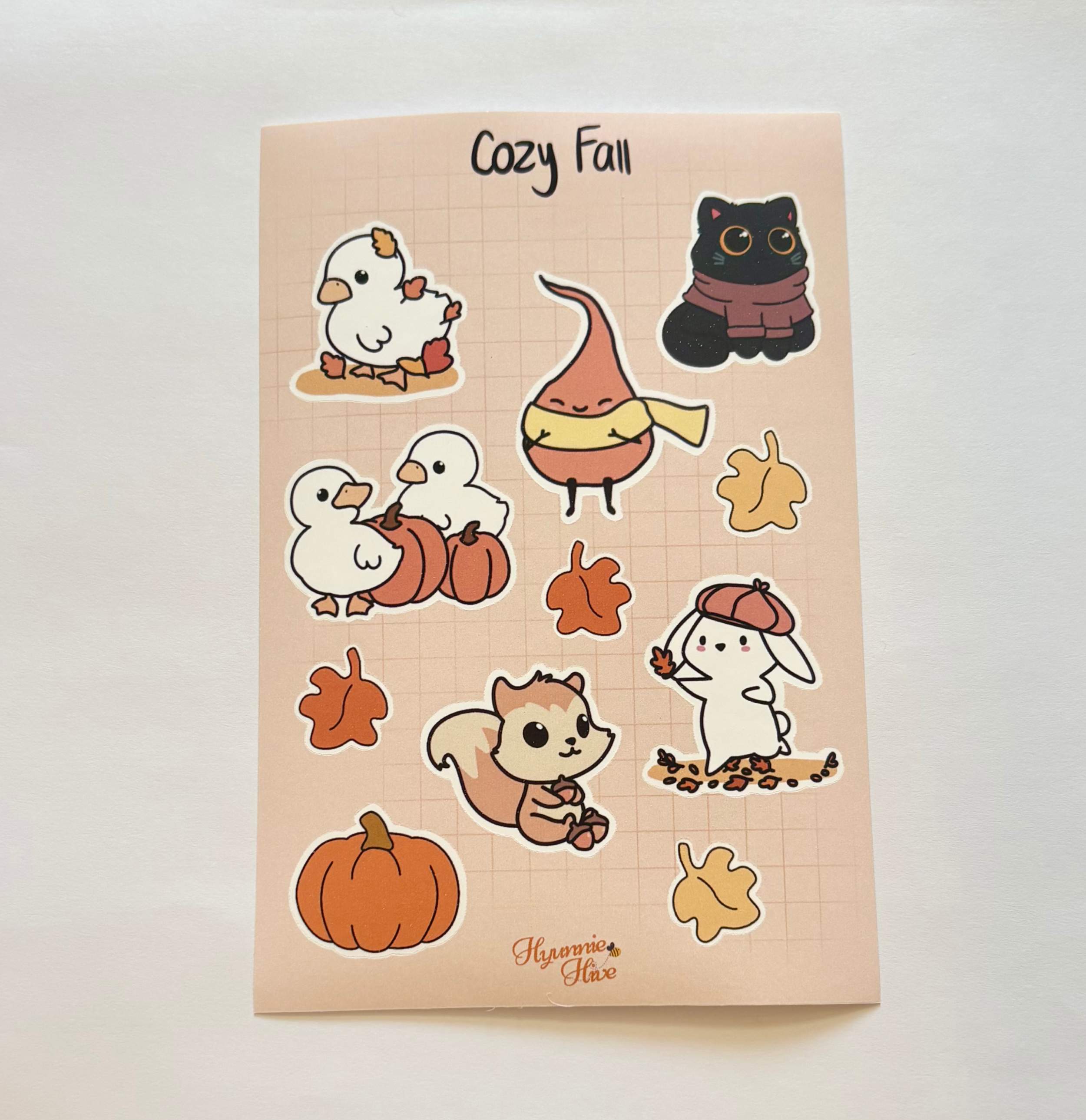Cozy Fall Sticker Sheet
