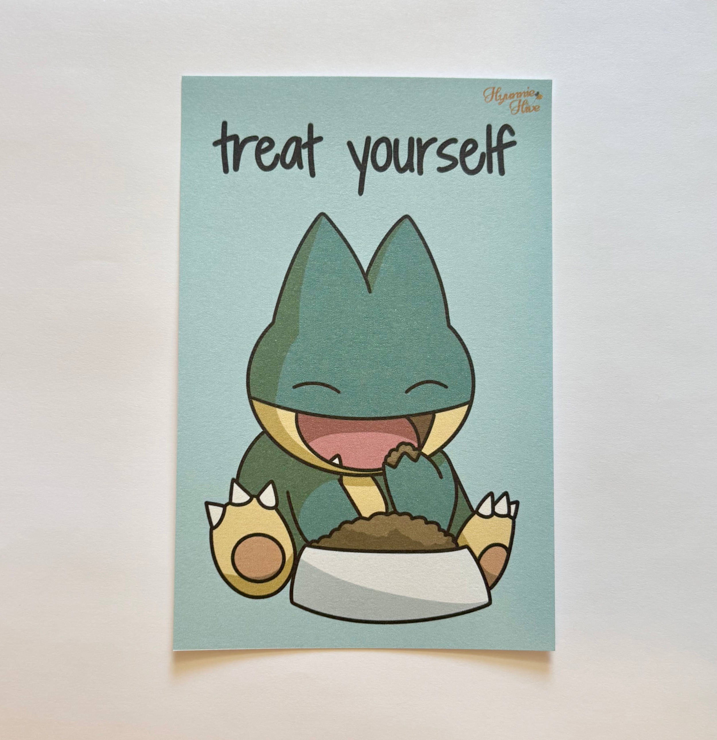 Treat Yourself Postcard
