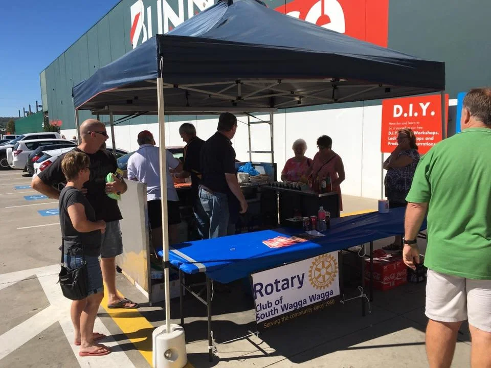 Combined Rotary Bunnings BBQ