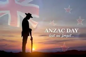 Anzac Day Public Holiday