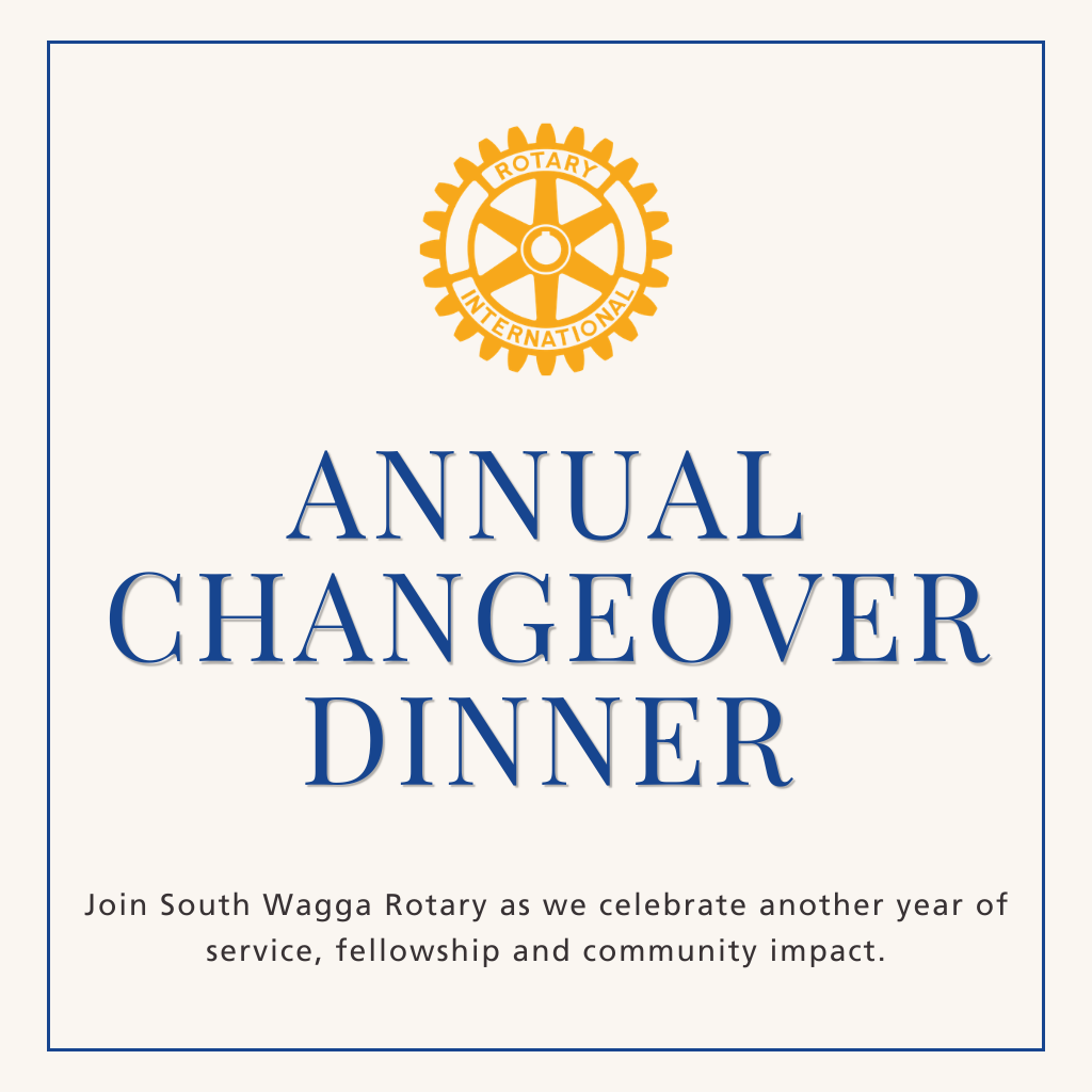Annual Changeover Dinner 2026