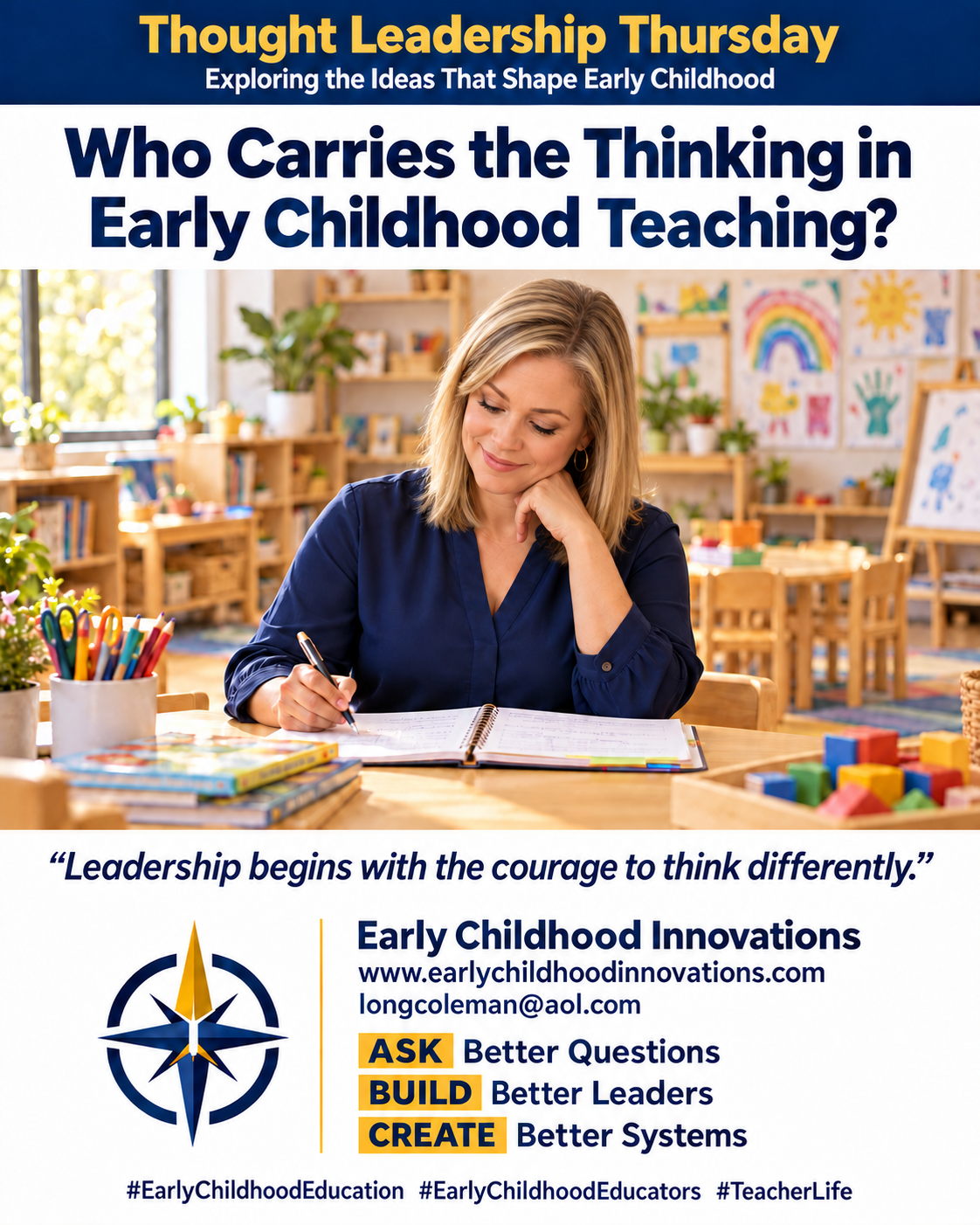 Who Carries the Thinking in Early Childhood Teaching?