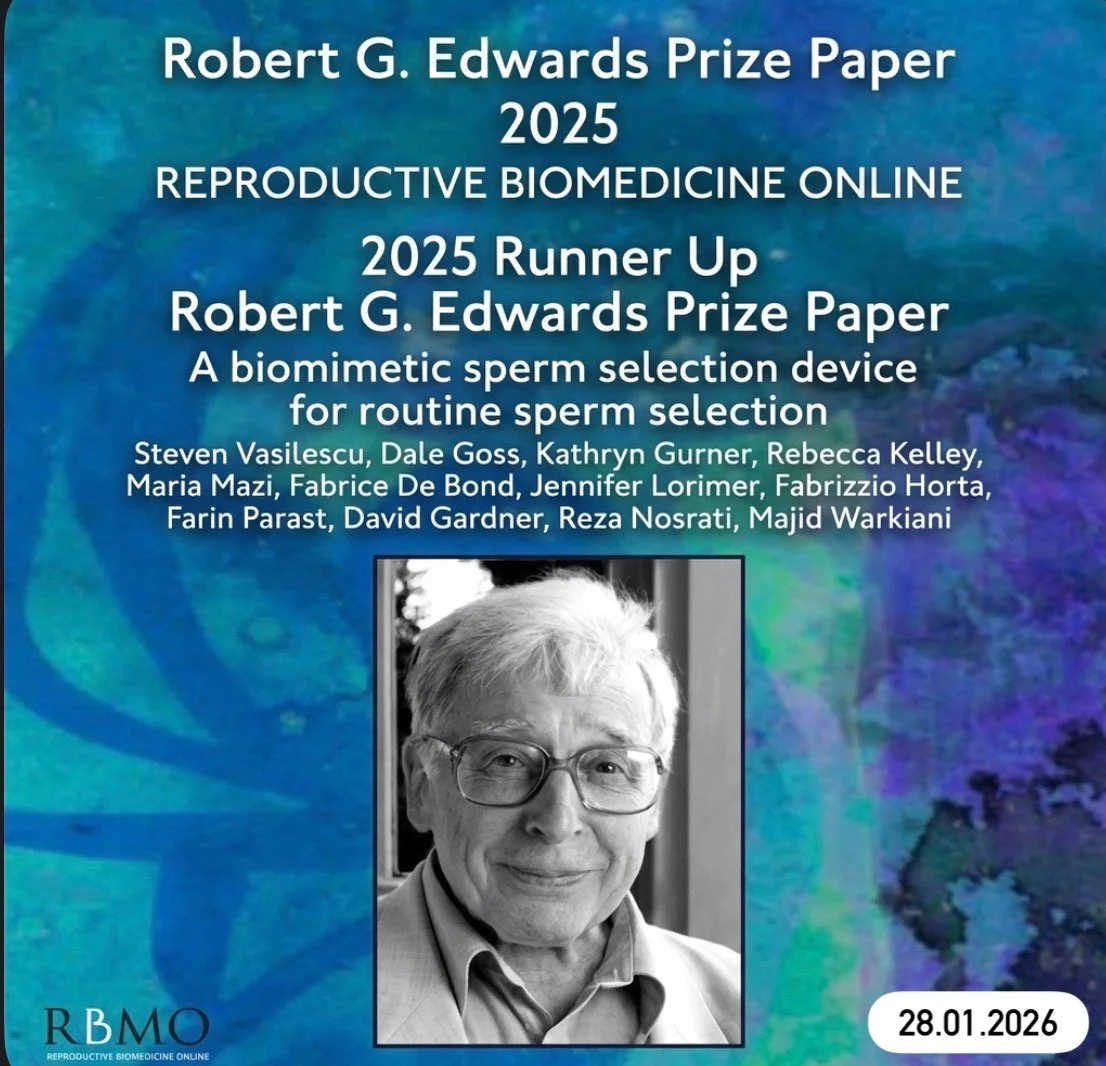 NeoGenix paper named runner-up for the 2025 Robert G. Edwards Prize Paper