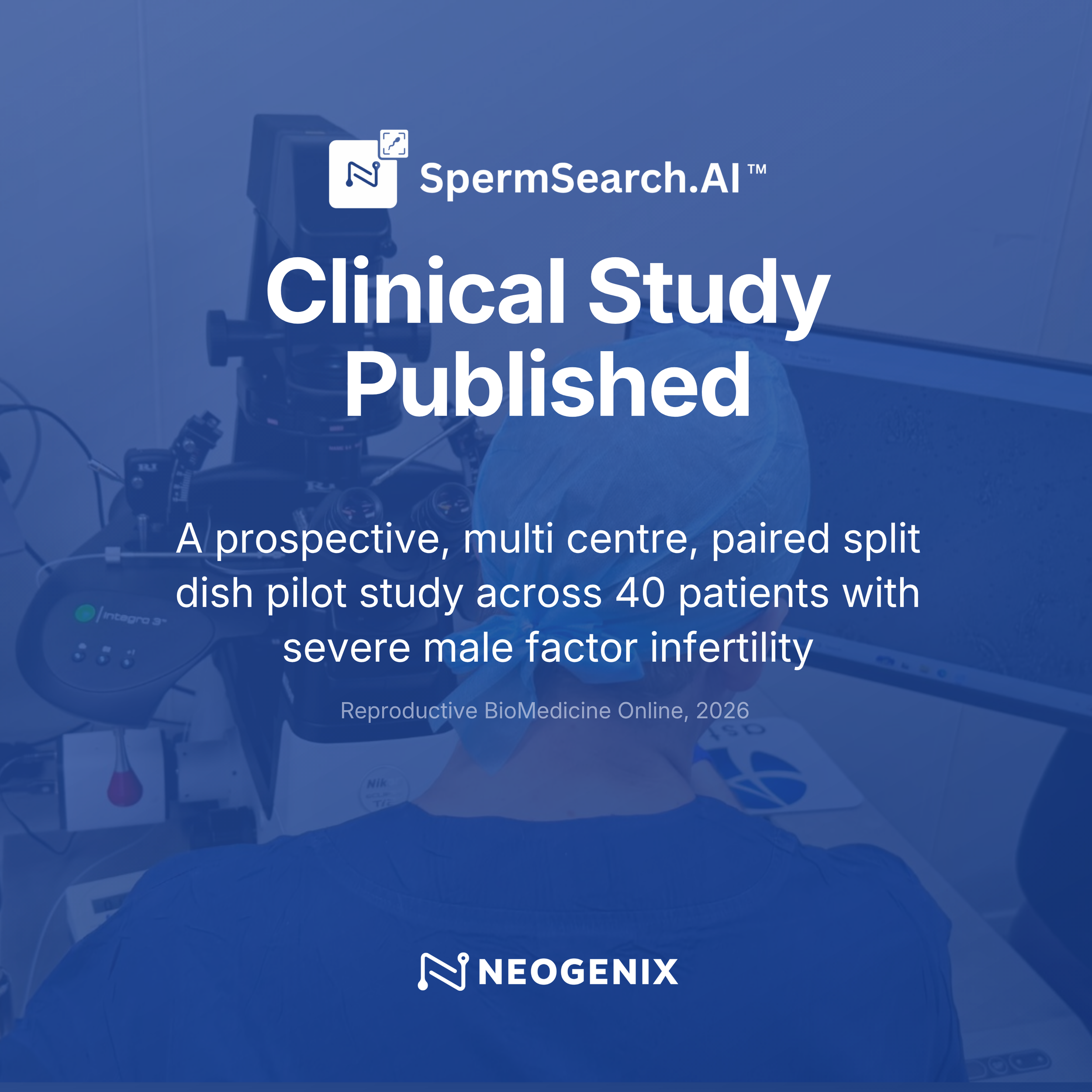 SpermSearch.AI clinical study at IVF Australia published