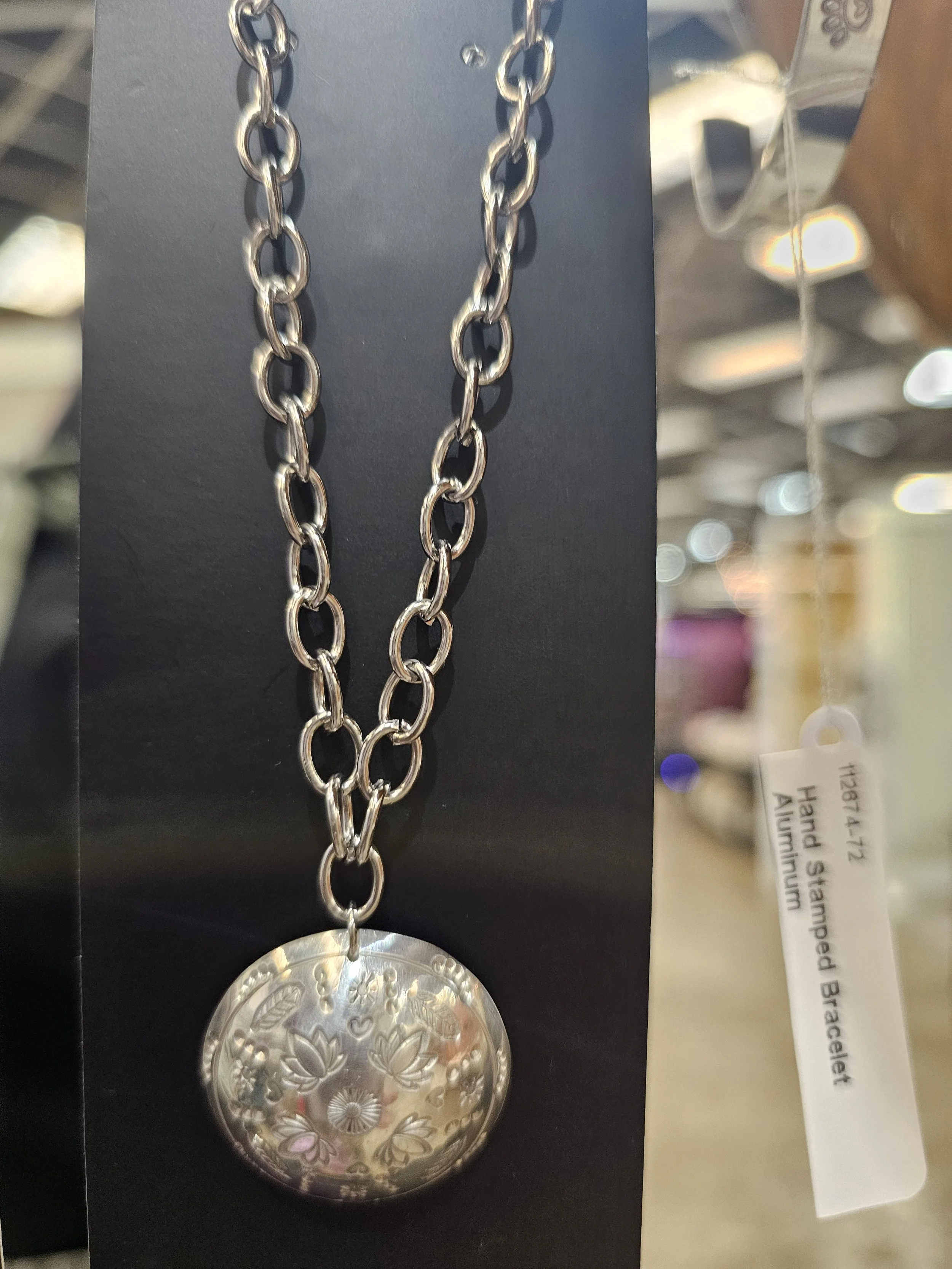 Hand-Stamped Necklace