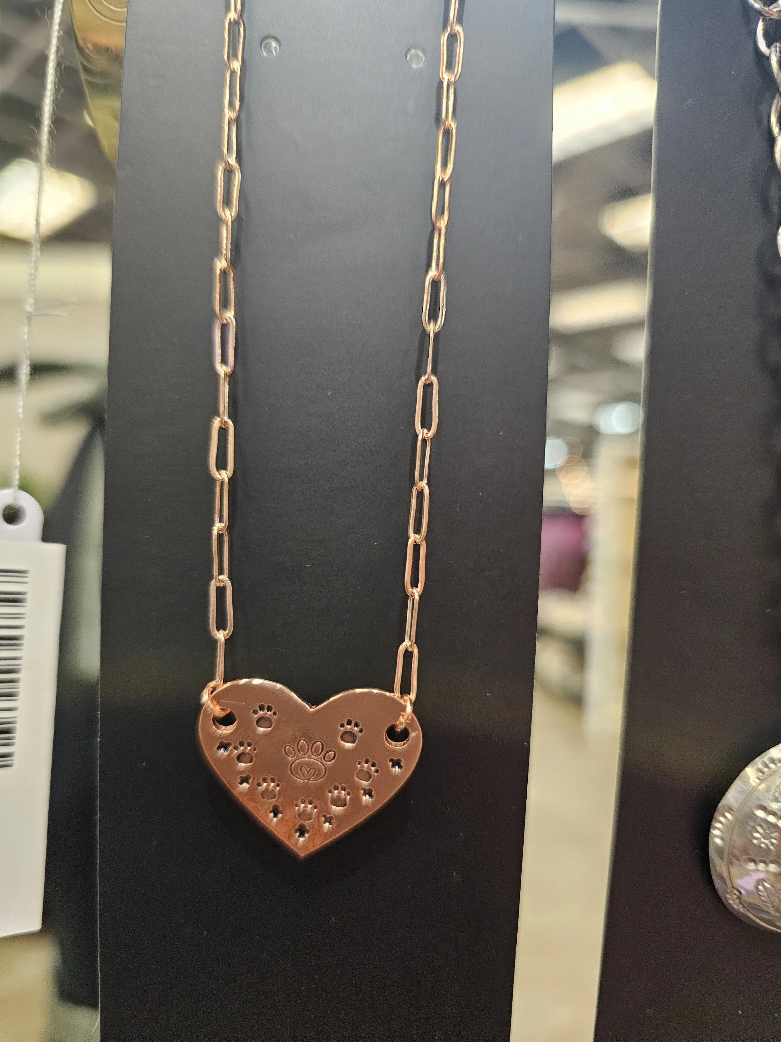 Big Paw Little Paw Necklace