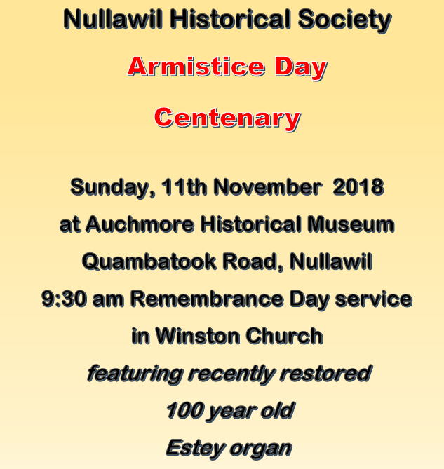 Armistice Day Centenary